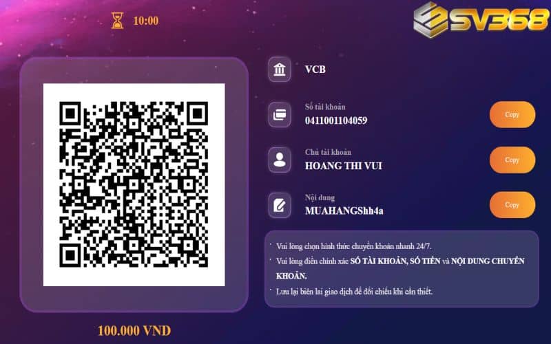 Thực hiện quét mã QR trong ứng dụng ngân hàng của bạn