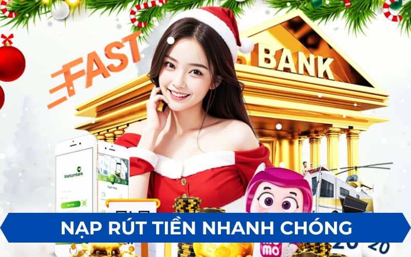 Hệ thống giao dịch nạp rút tiền nhanh chóng